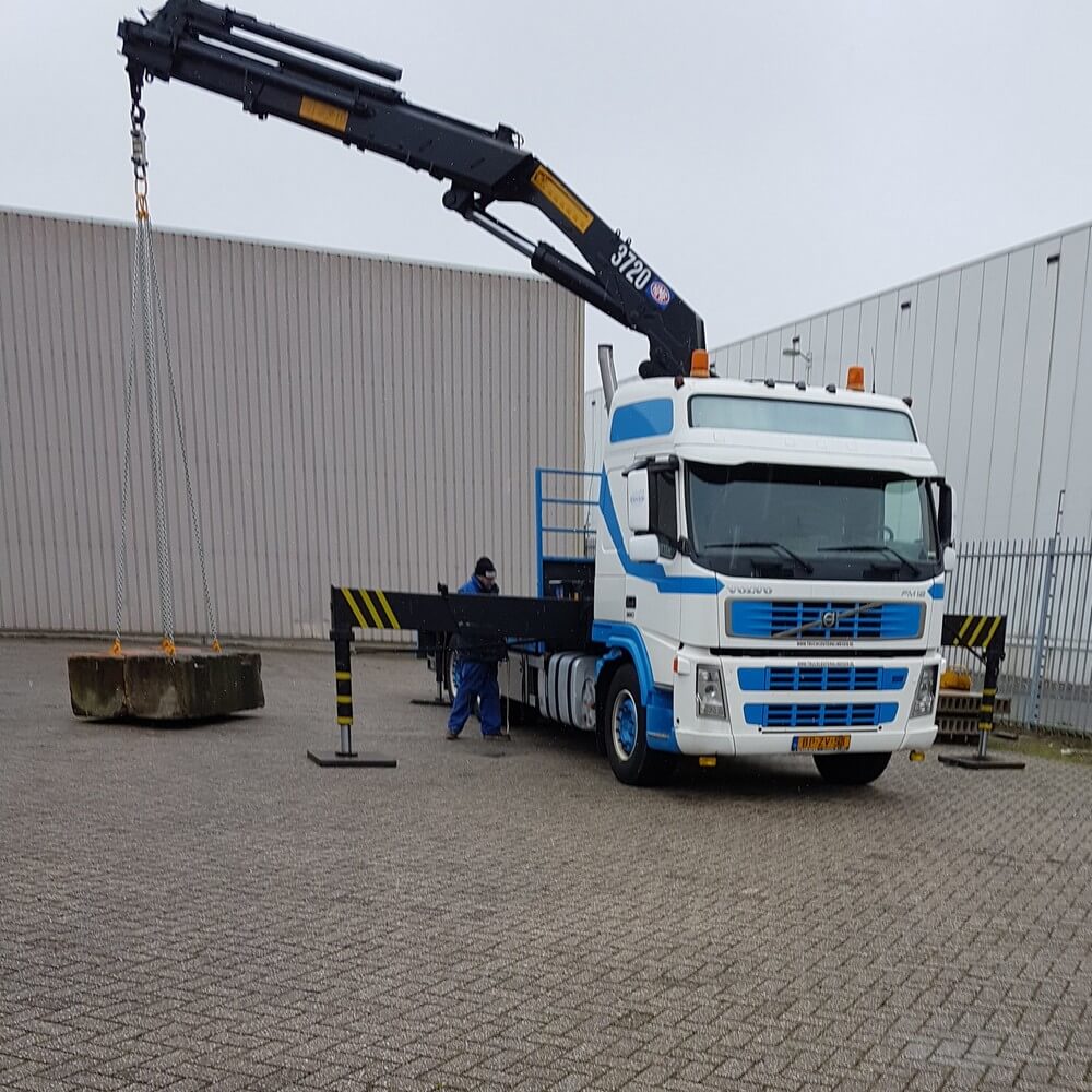 Autolaadkraan machinist incompany Rijnmond Haven Training RHT