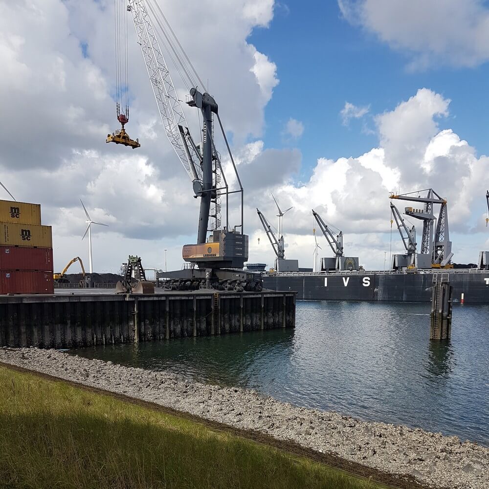 Havenkraan machinist opleiding Rijnmond Haven Training RHT